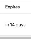 The Numi coupon expiration settings panel.