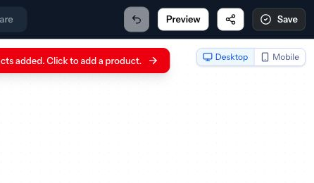 The Numi offer settings screen showing preview session controls.